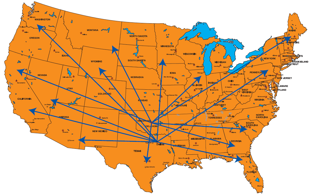 1-VoIP Network Map