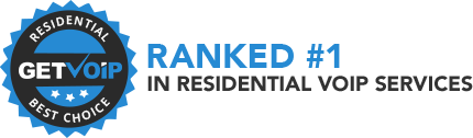Ranked #1 Residential Best Choice by GetVoIP